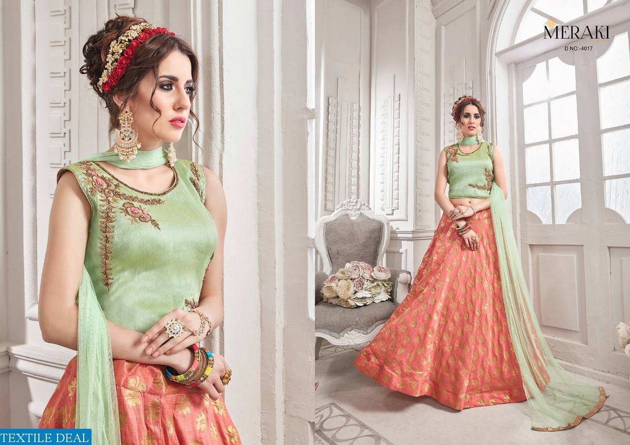 Meraki shama Wholesale ready made indian lehenga